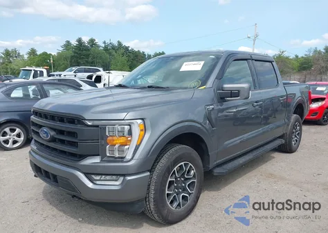 2022 Ford F-150 Lariat из США, поврежденный, VIN 1FTFW1E81NFC39087